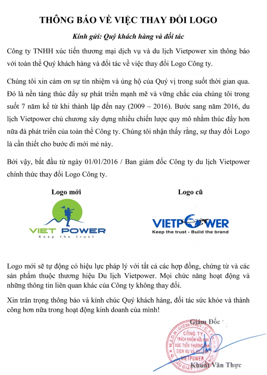 logo du lich vietpower